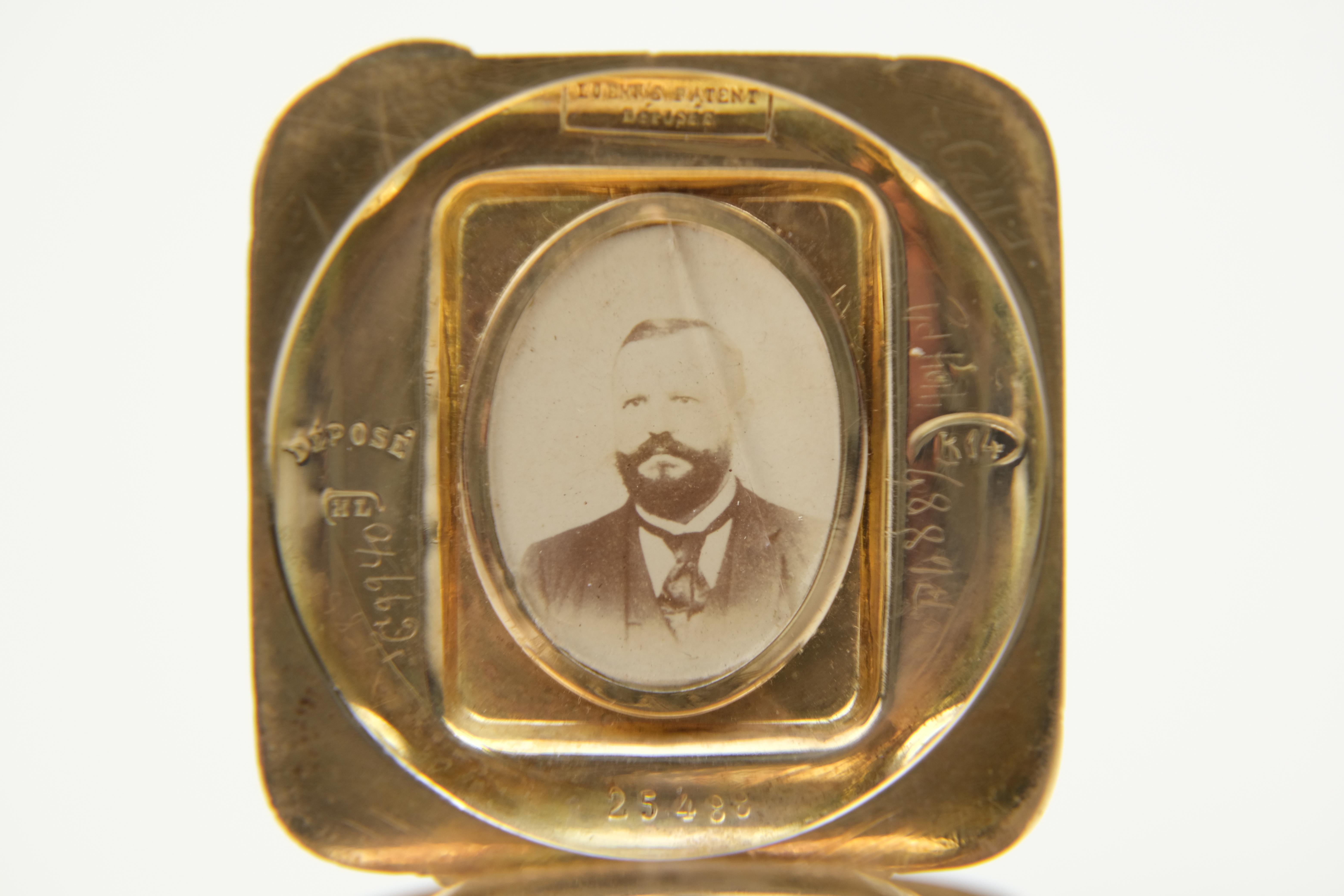 Victorian August Von Loehr 14k Gold Hunting Case Pocket Watch 1