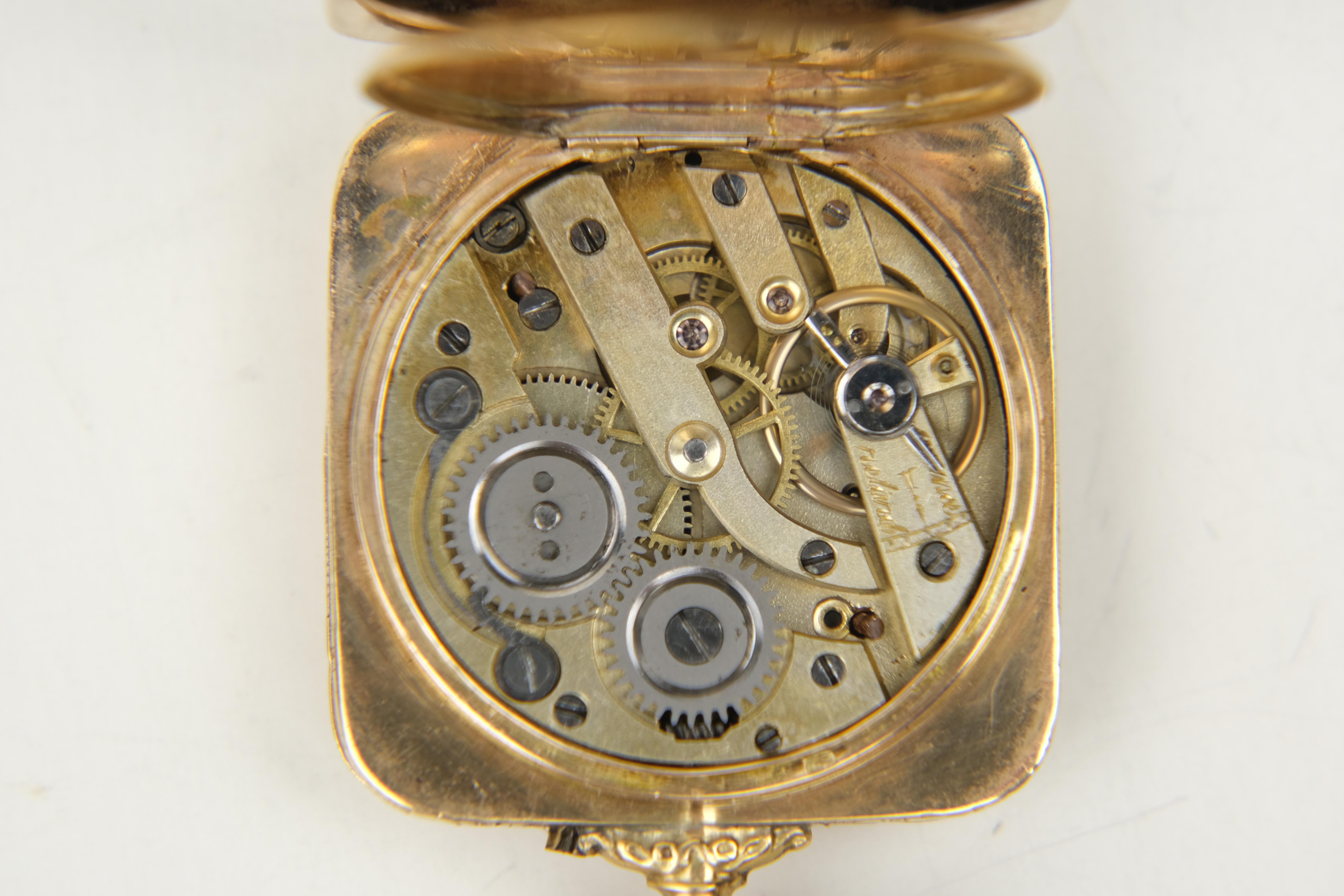 Victorian August Von Loehr 14k Gold Hunting Case Pocket Watch 3