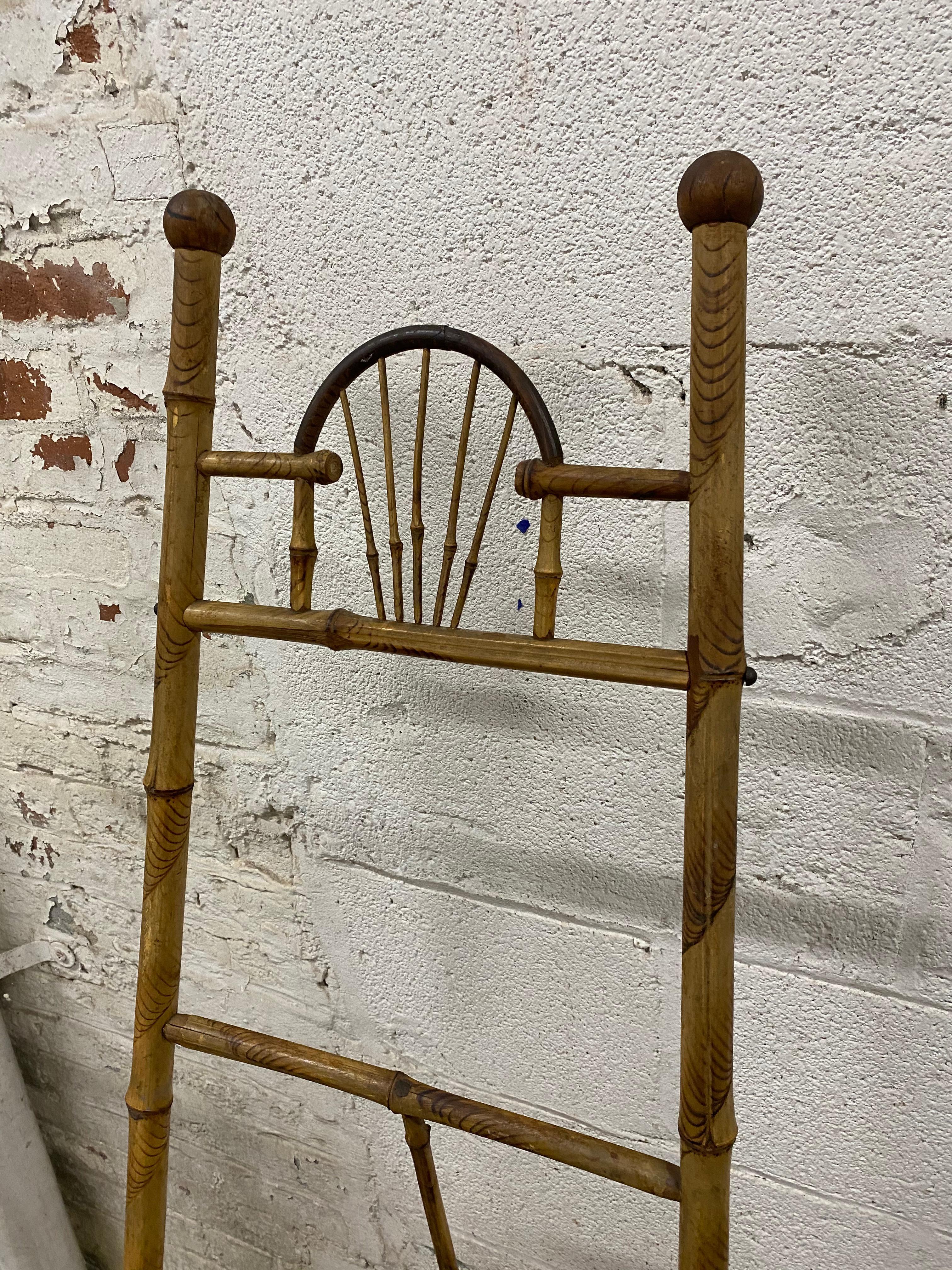 Late Victorian Victorian Bamboo Easel