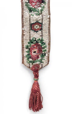 Victorian Beaded Bell Pull
