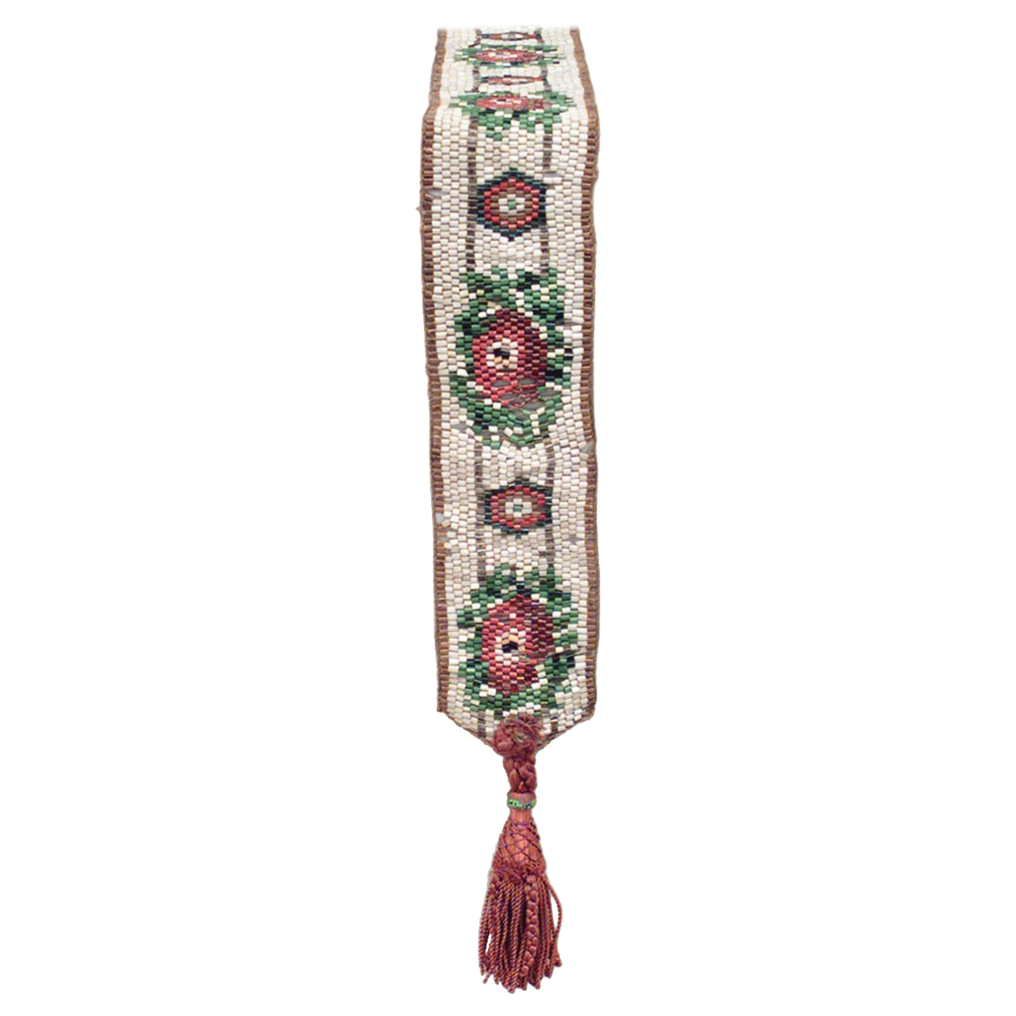 Victorian Beaded Bell Pull