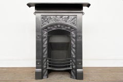 Victorian Bedroom Combination Grate in the Style of William Morris