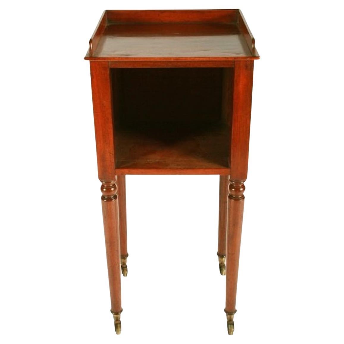 Victorian Bedside Cabinet, 19th Century