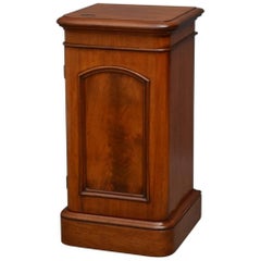 Victorian Bedside Cabinet or Pedestal