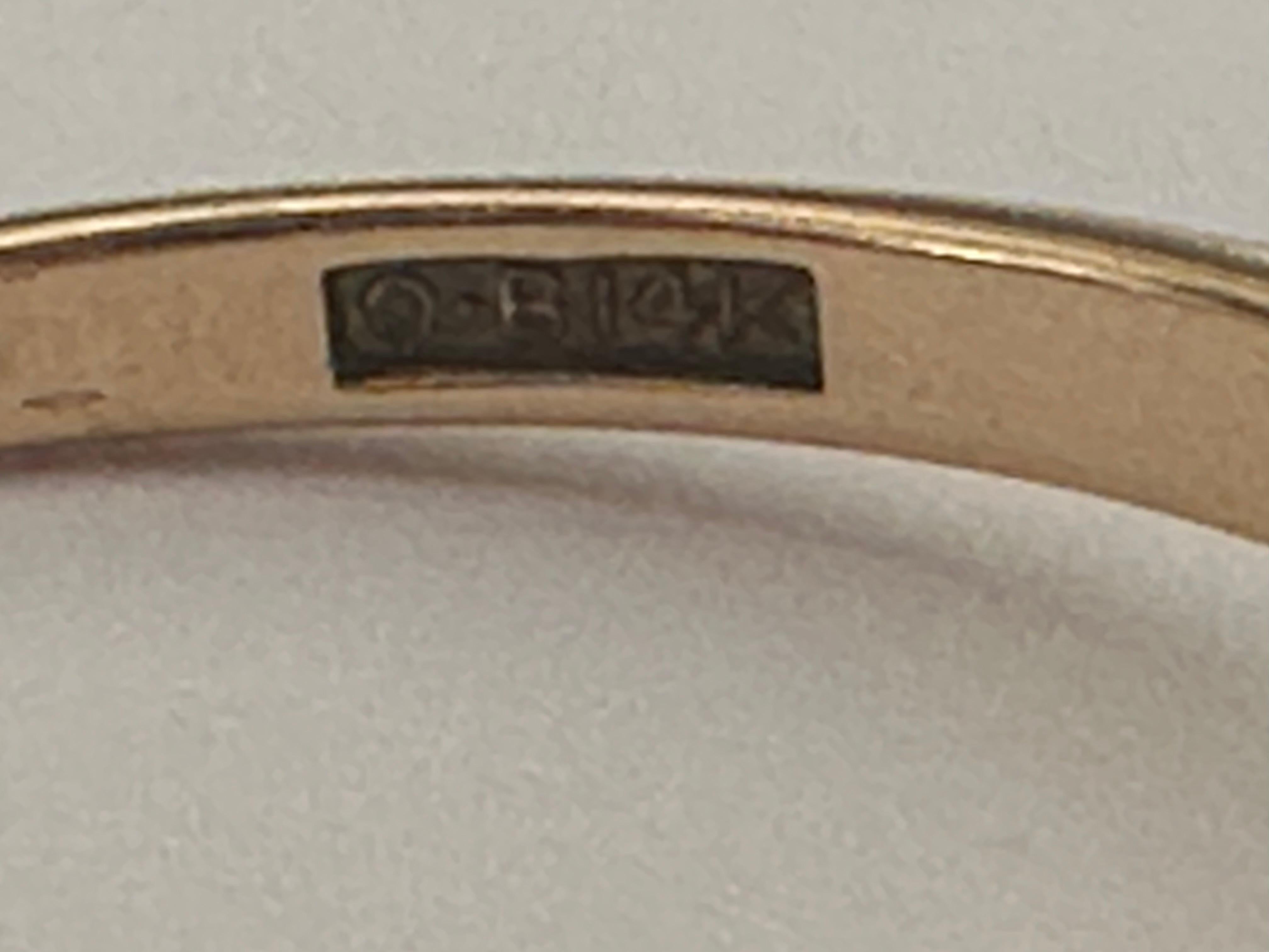 Victorian Belcher-Set Diamond Solitaire Engagement Ring  For Sale 2