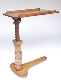 Victorian Birch Leveson & son Patent Bed Reading Table