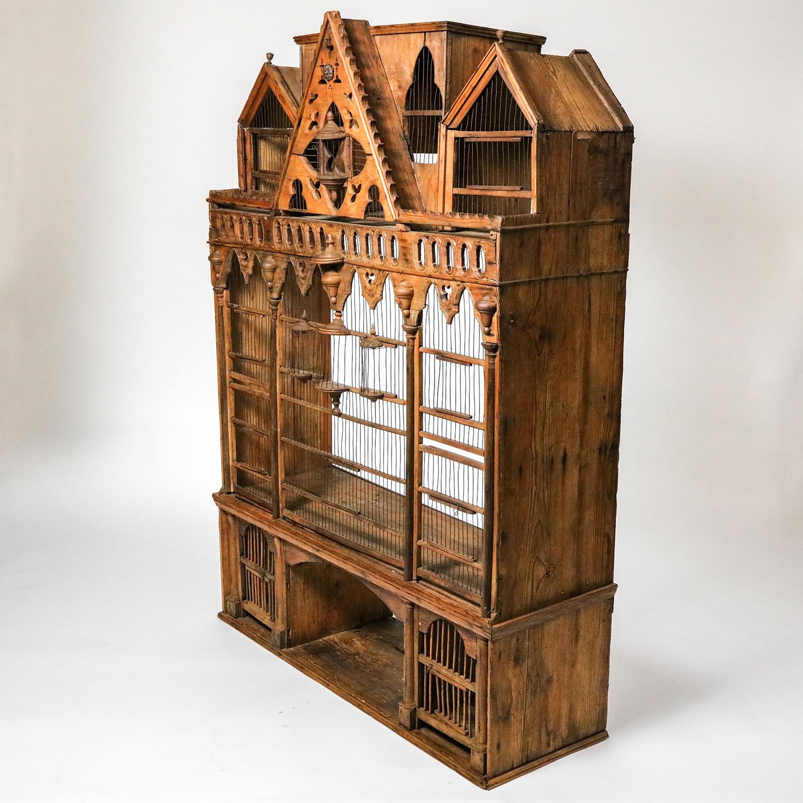 Wood Victorian Bird House For Sale