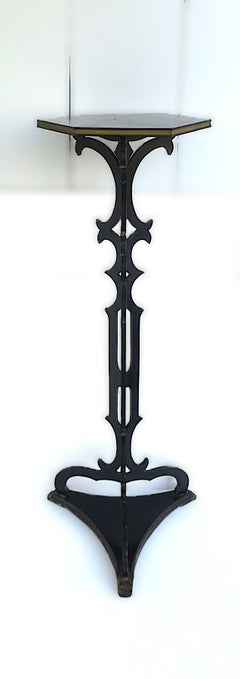 Victorian Column Pedestal Plant Stand, Tall