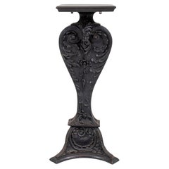 Victorian Black Painted Small Hall Console