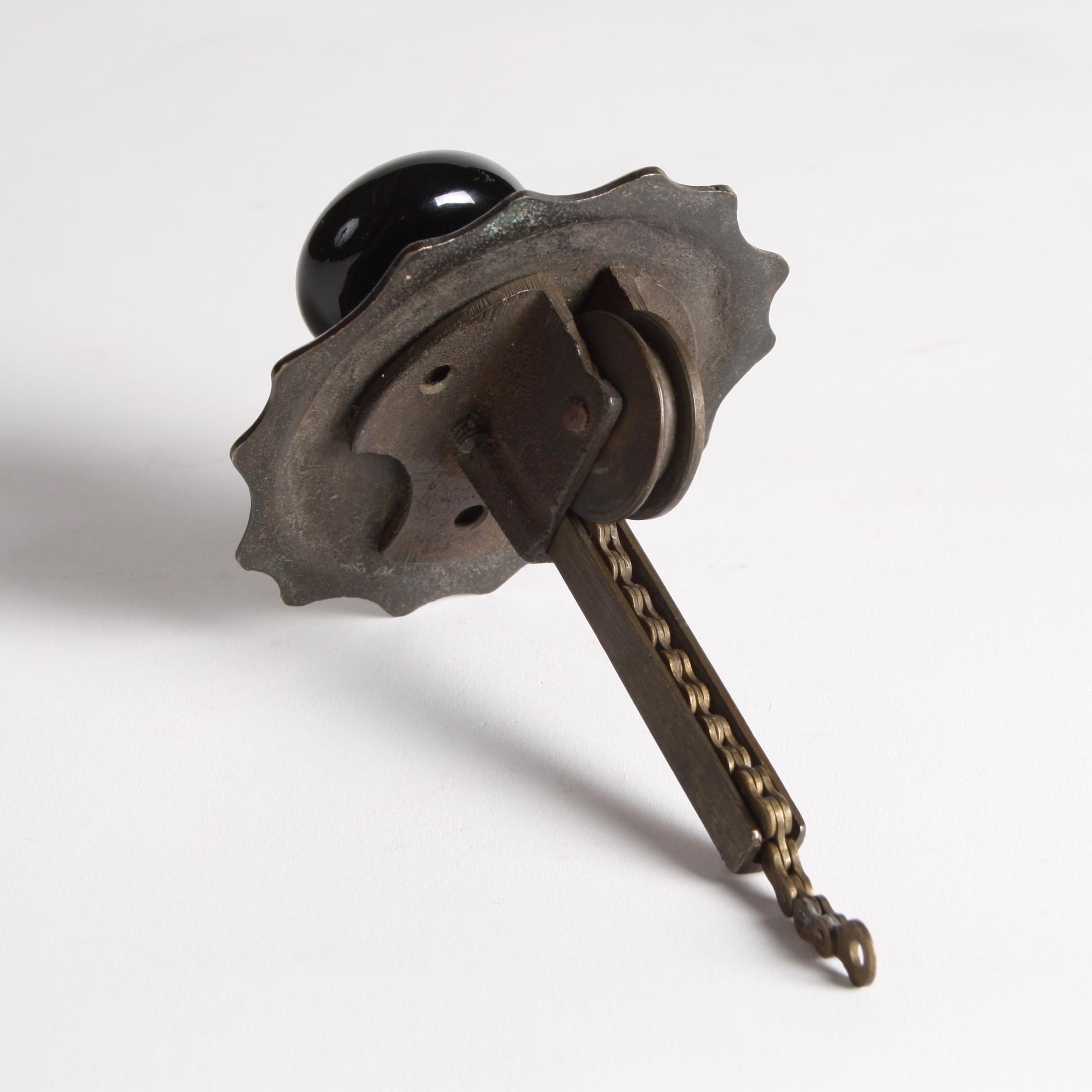 antique door bell pull