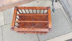 Victorian Black Walnut Canterbury