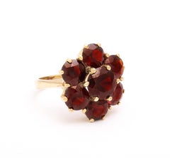Victorian Bohemian Garnet Ring