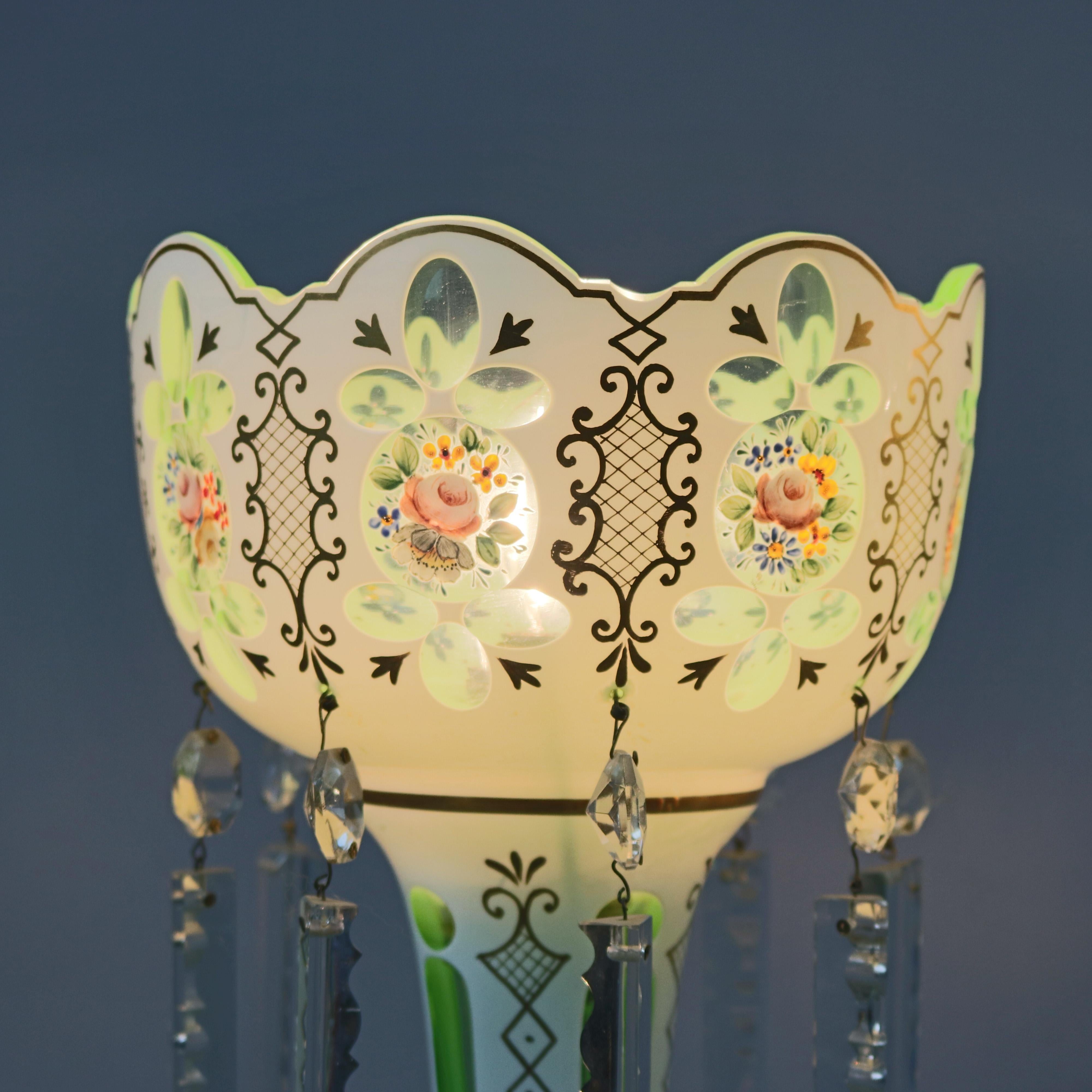 bohemian luster lamps