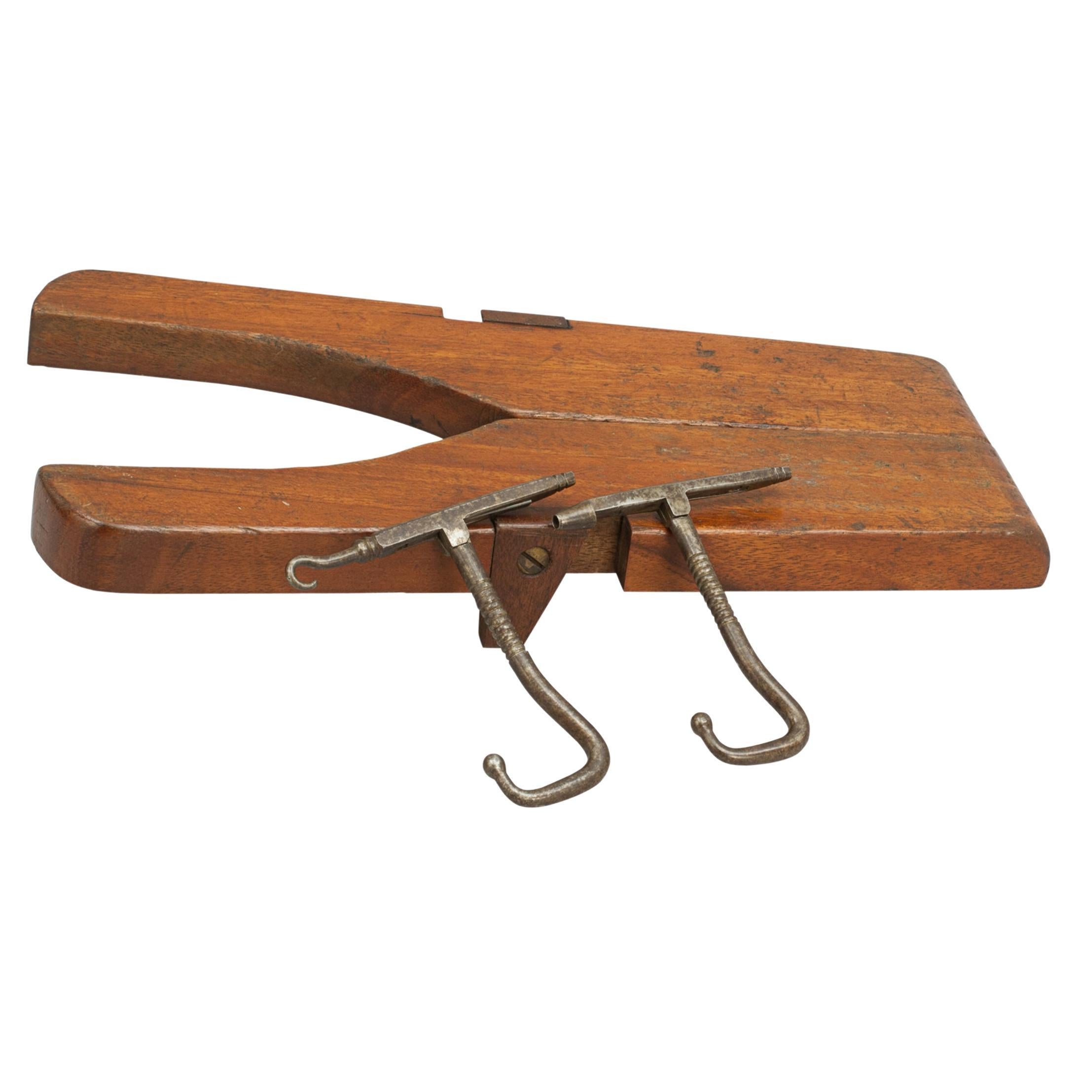 Victorian, Boot Jack With Boot Pulls For Sale