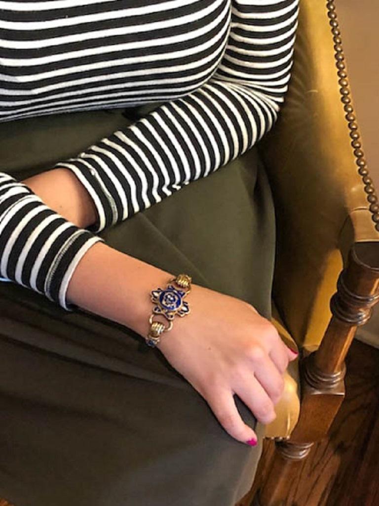 Viktorianisches Armband Medaillon Damen im Angebot