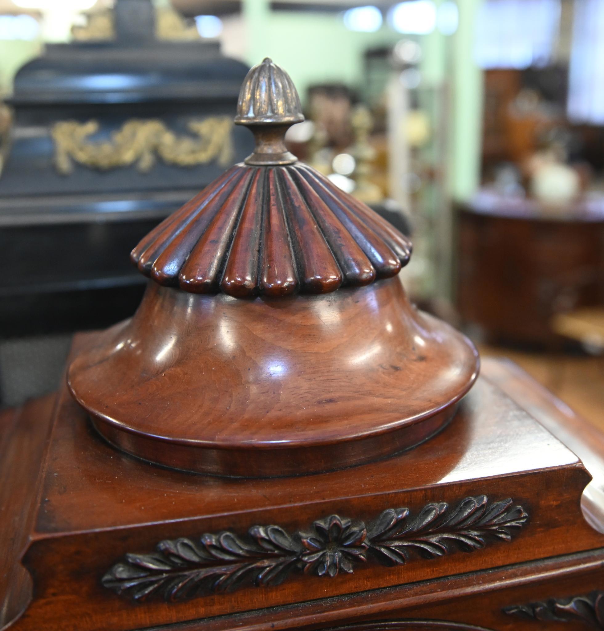 Gorgeous Victorian bracket clock by Litherland Davies & Co of Liverpool
Fine mahogany case in the gothic style
Chiming on bells on the hour, half hour and quarter hours
Circa 1820
Bought from a private house sale in London's Notting Hill
We ship to