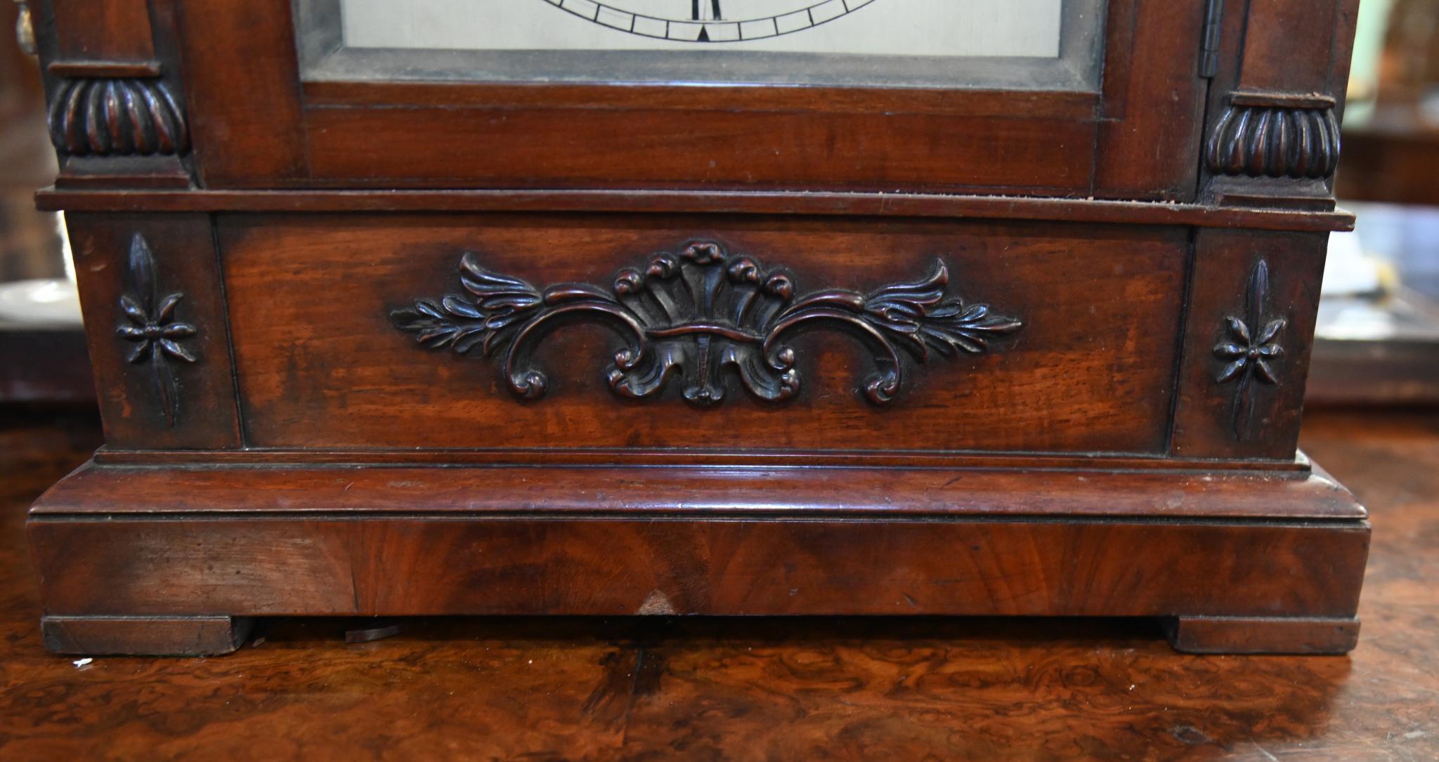 Victorian Bracket Clock Litherland Davies Liverpool 1820 4