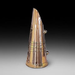 Victorian Brass and Copper Coal Receiver