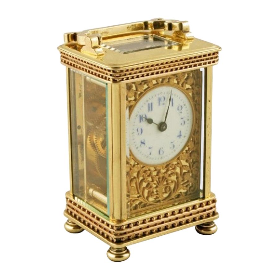 BrassCased Carriage Clock by Charles Frodsham and Co Ltd, Late 19th