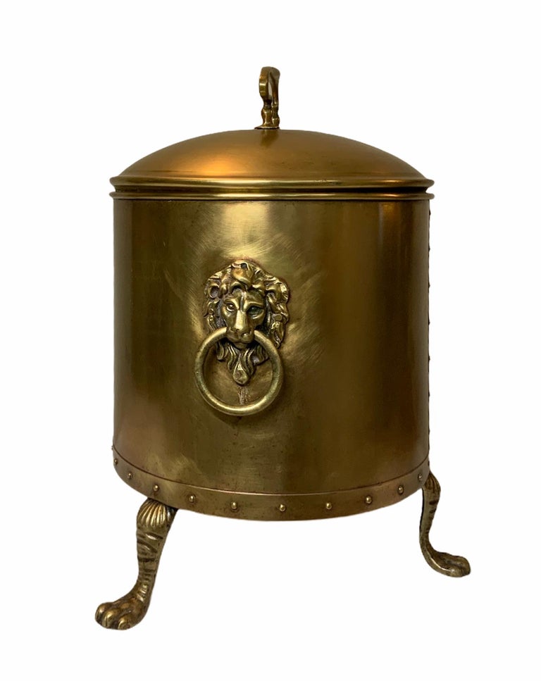 Victorian Brass Coal Hod Scuttle/Bucket at 1stDibs | scuttle bucket, vintage  brass coal bucket, vintage coal bucket