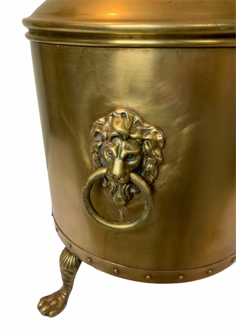 Victorian Brass Coal Hod Scuttle/Bucket at 1stDibs vintage brass coal