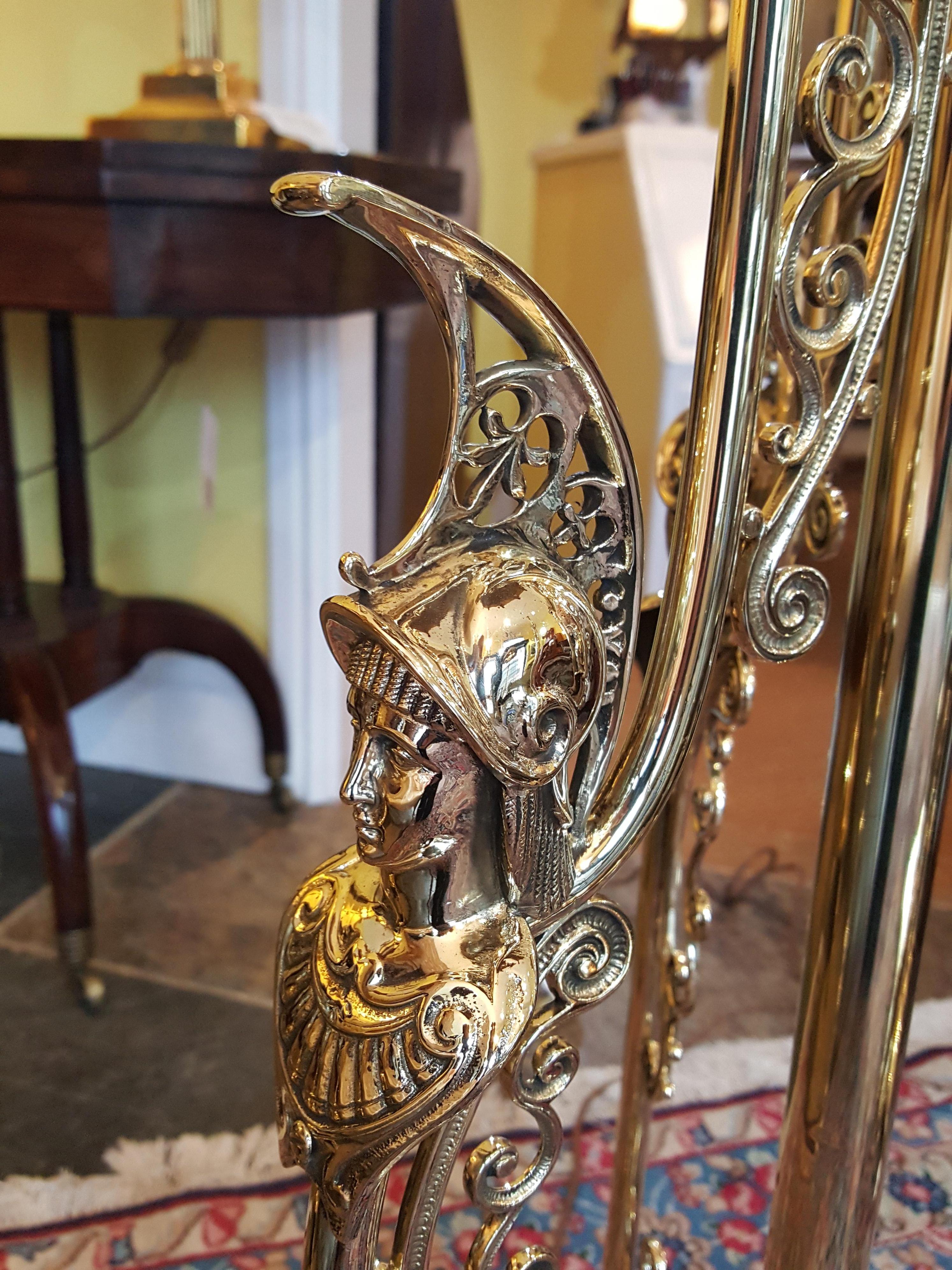 Late 19th Century Victorian Brass Extending Standard Lamp For Sale