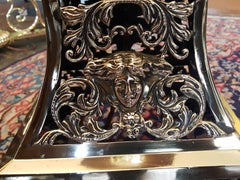 Victorian Brass Extending Standard Oil Lamp