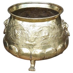 Victorian Brass Jardiniere