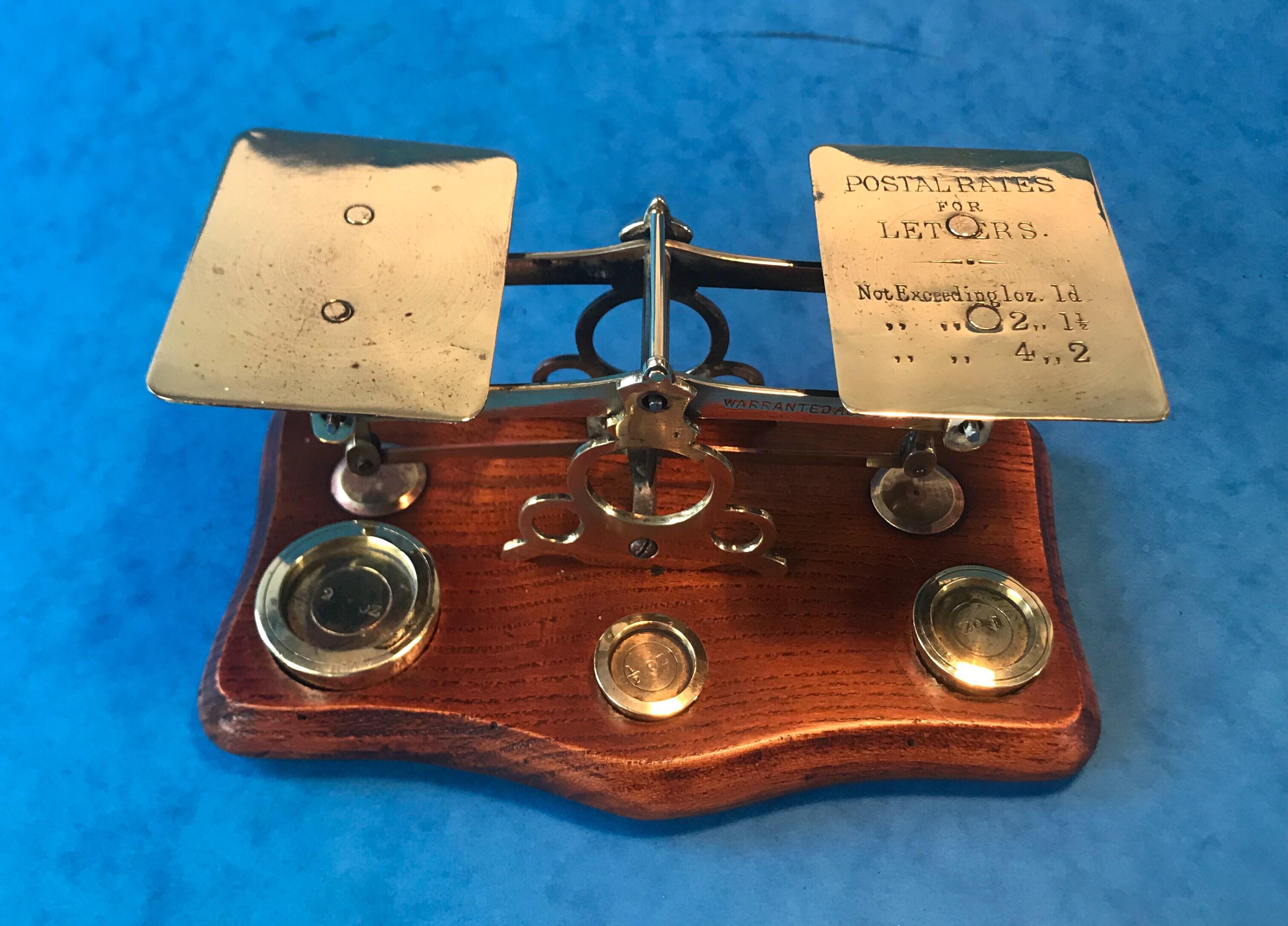 Victorian Brass Letter Scales For Sale 7