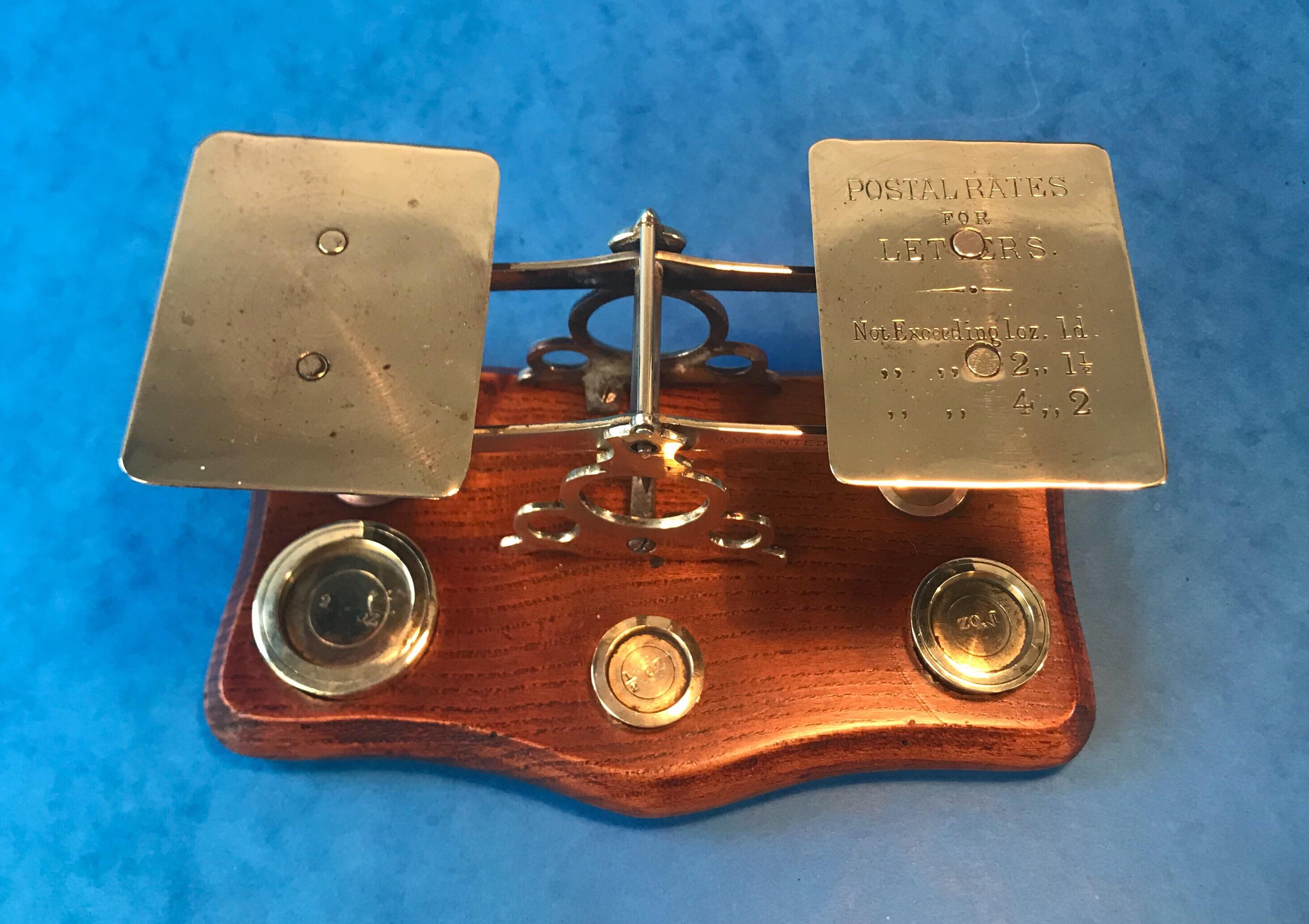 Victorian Brass Letter Scales For Sale 9