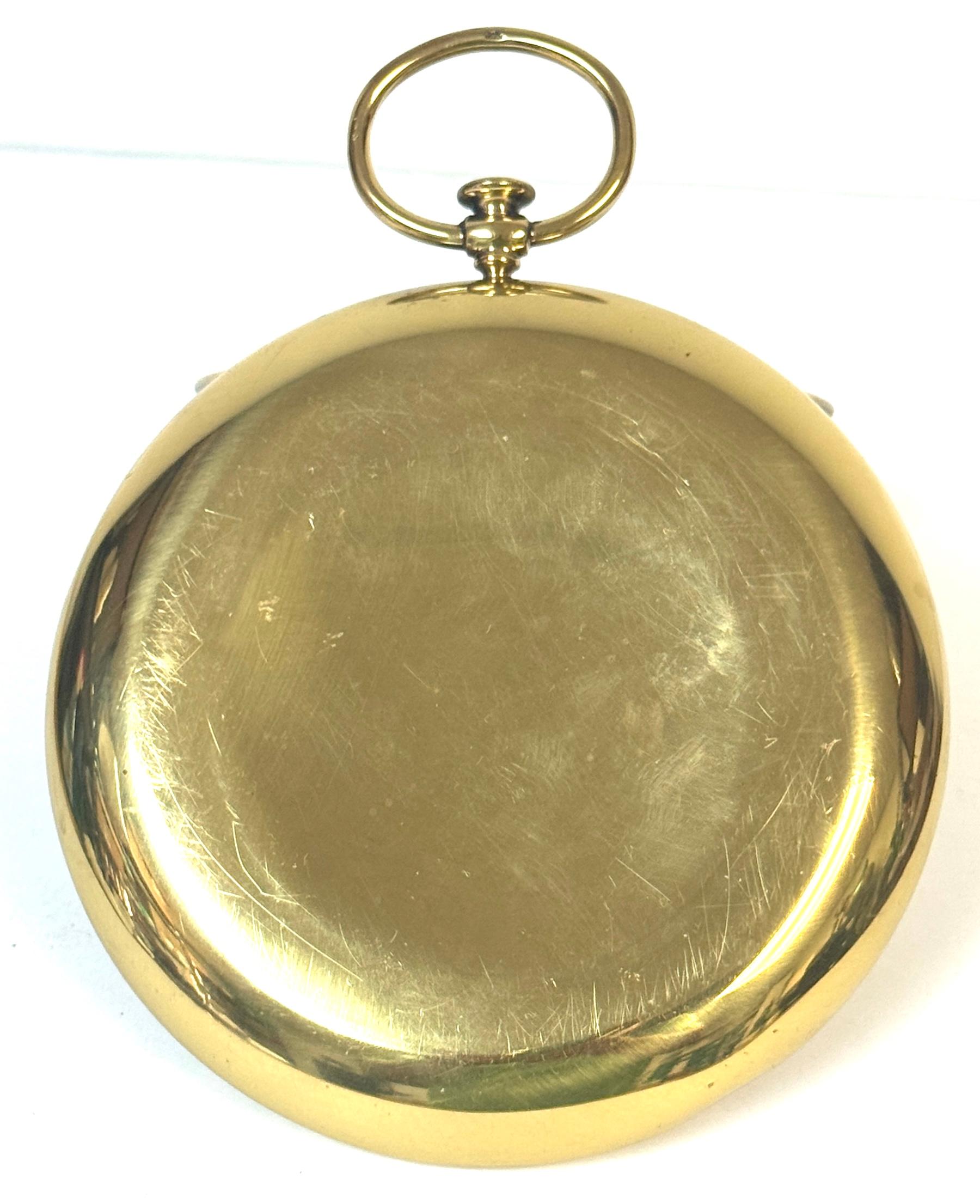 Victorian Brass Oversized Pocket Watch-Form Box, England, Circa 1880 im Angebot 1