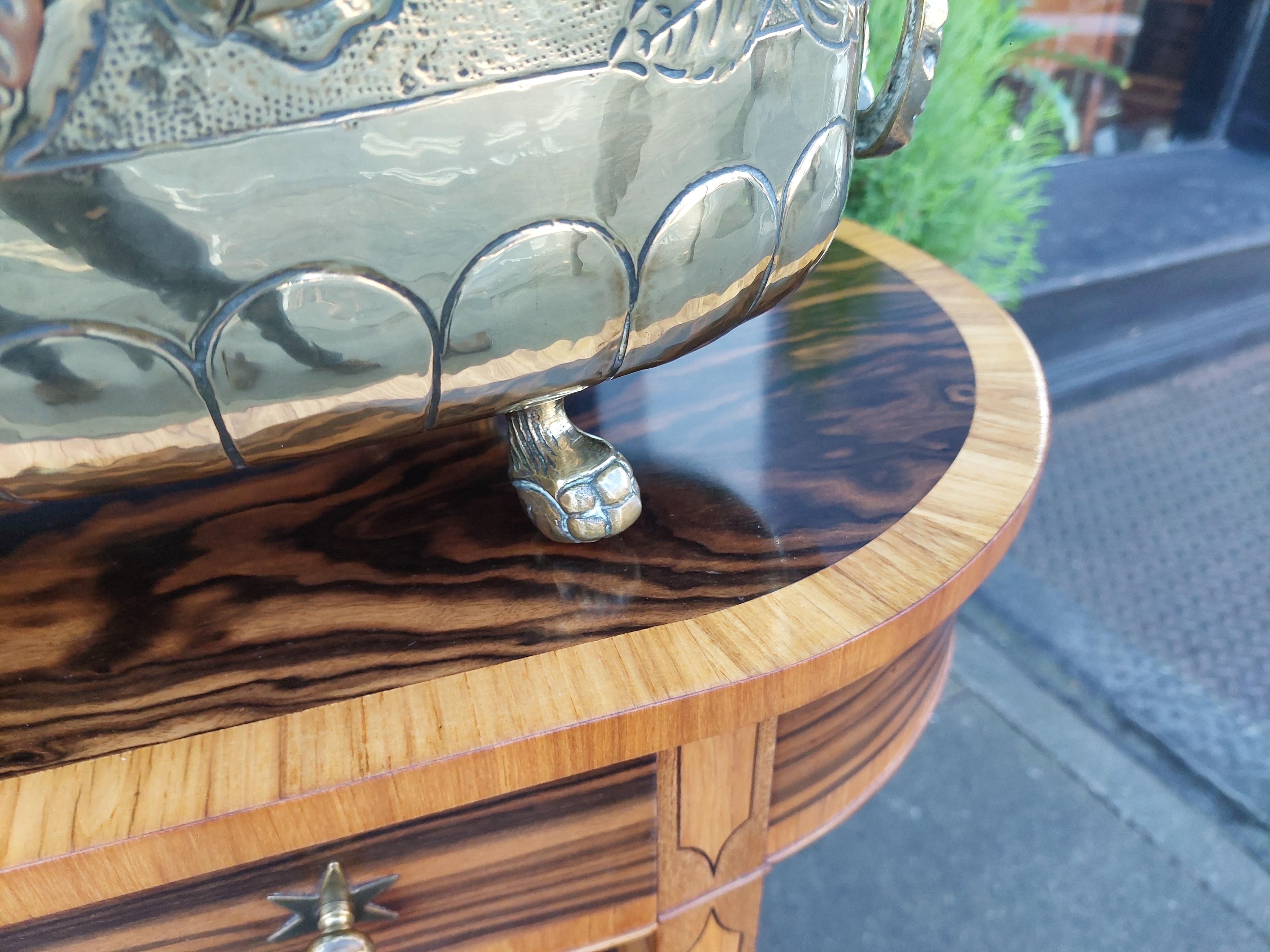 Laiton Victorian Brass Planter Trough en vente