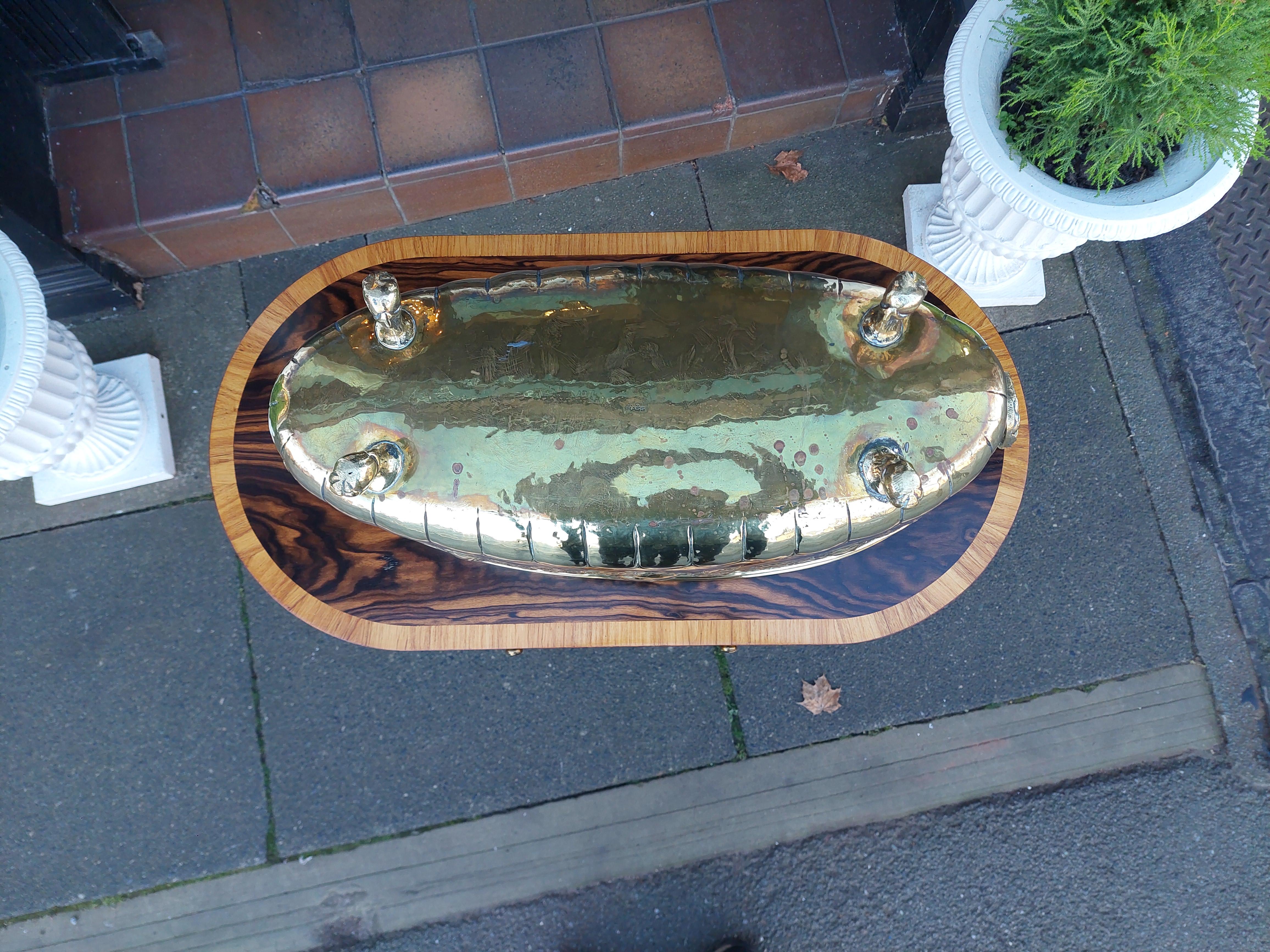 Victorian Brass Planter Trough en vente 1