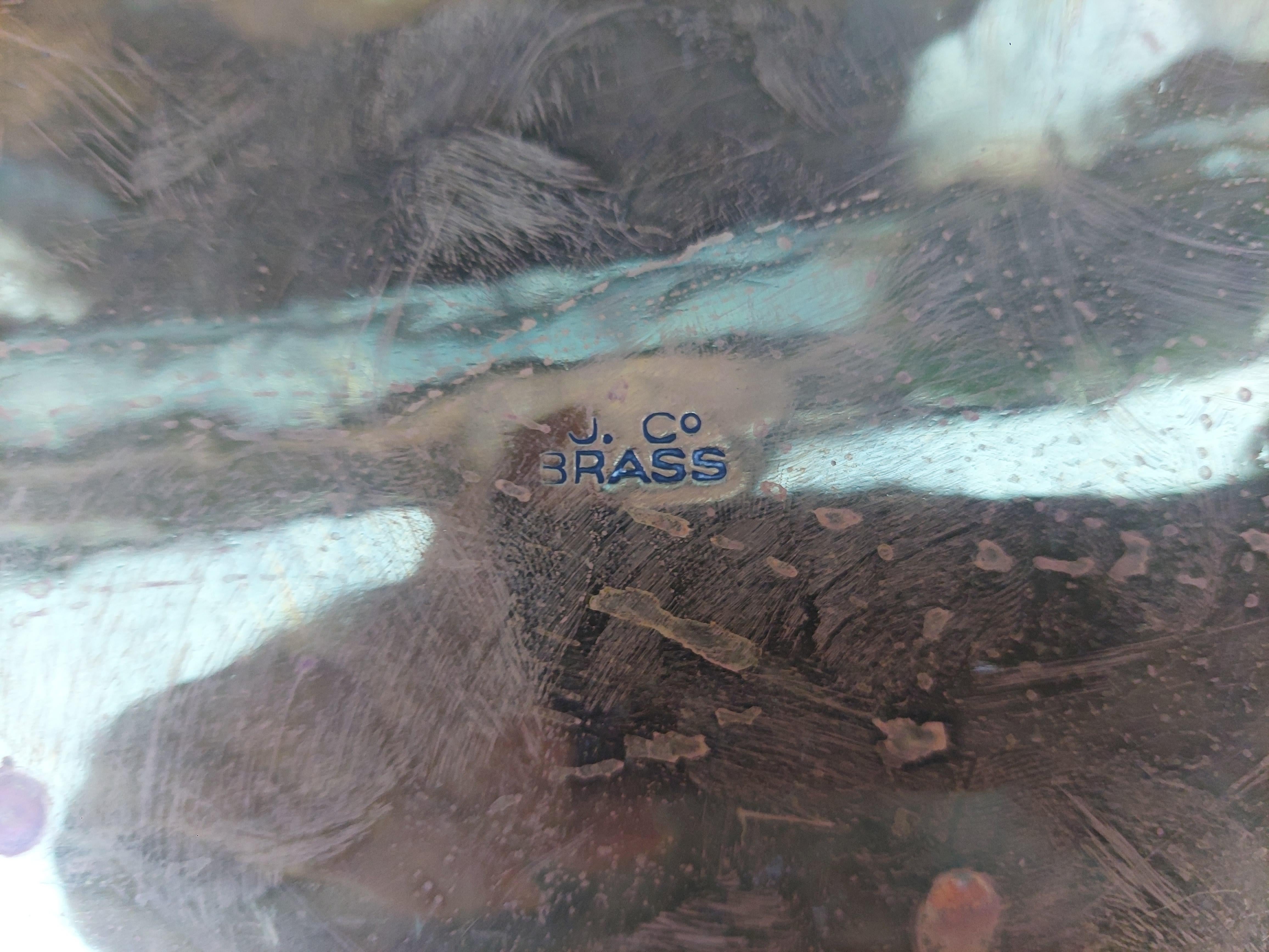 Victorian Brass Planter Trough en vente 2