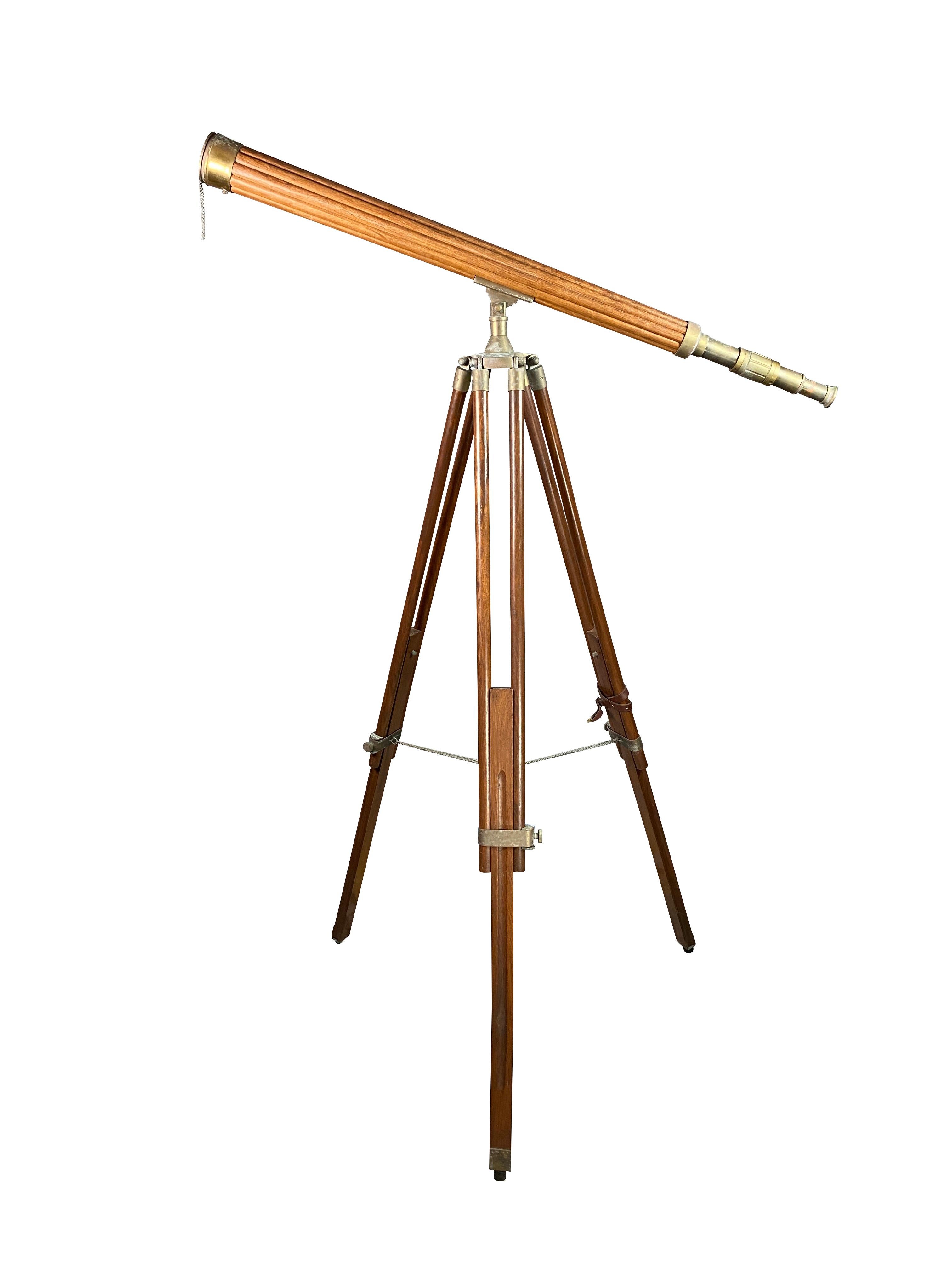 19th Century Victorian Brass Telescope