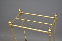 Victorian Brass Umbrella Stand