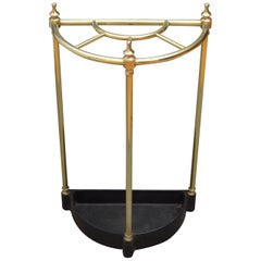 Victorian Brass Umbrella Stand