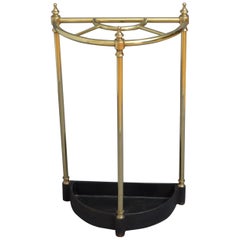 Victorian Brass Umbrella Stand