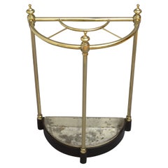 Victorian Brass Umbrella Stand