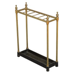 Victorian Brass Umbrella Stand