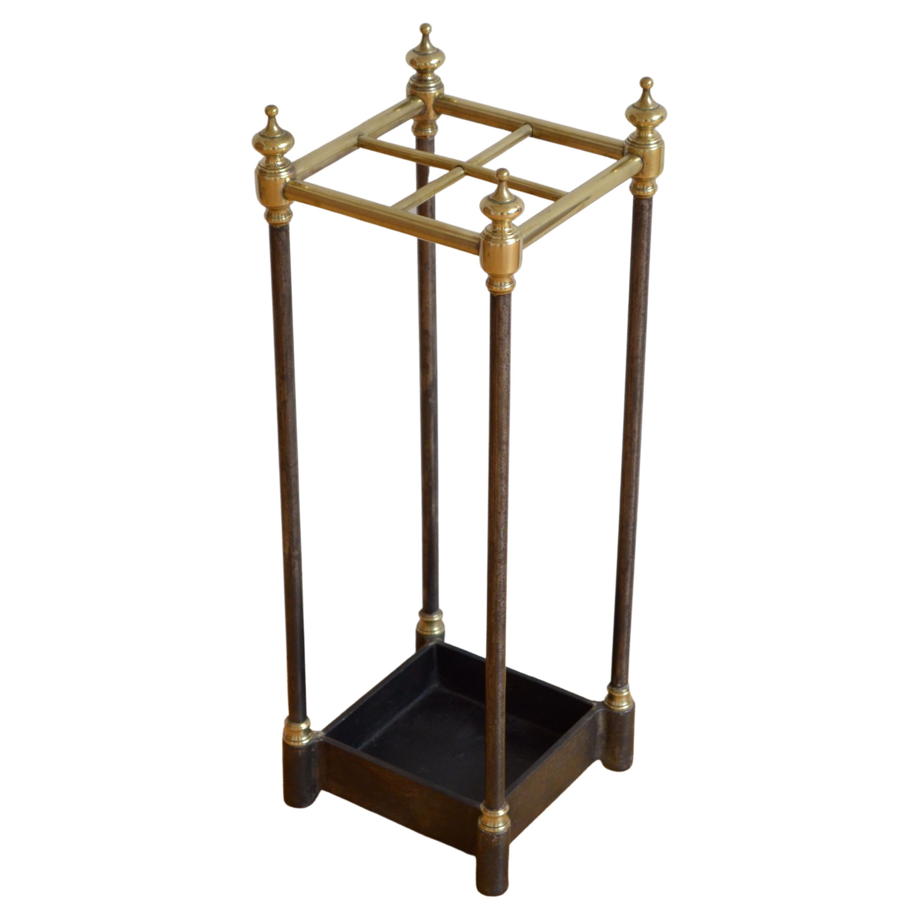 Victorian Brass Umbrella Stand