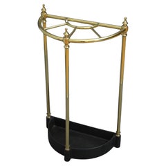 Victorian Brass Umbrella Stand