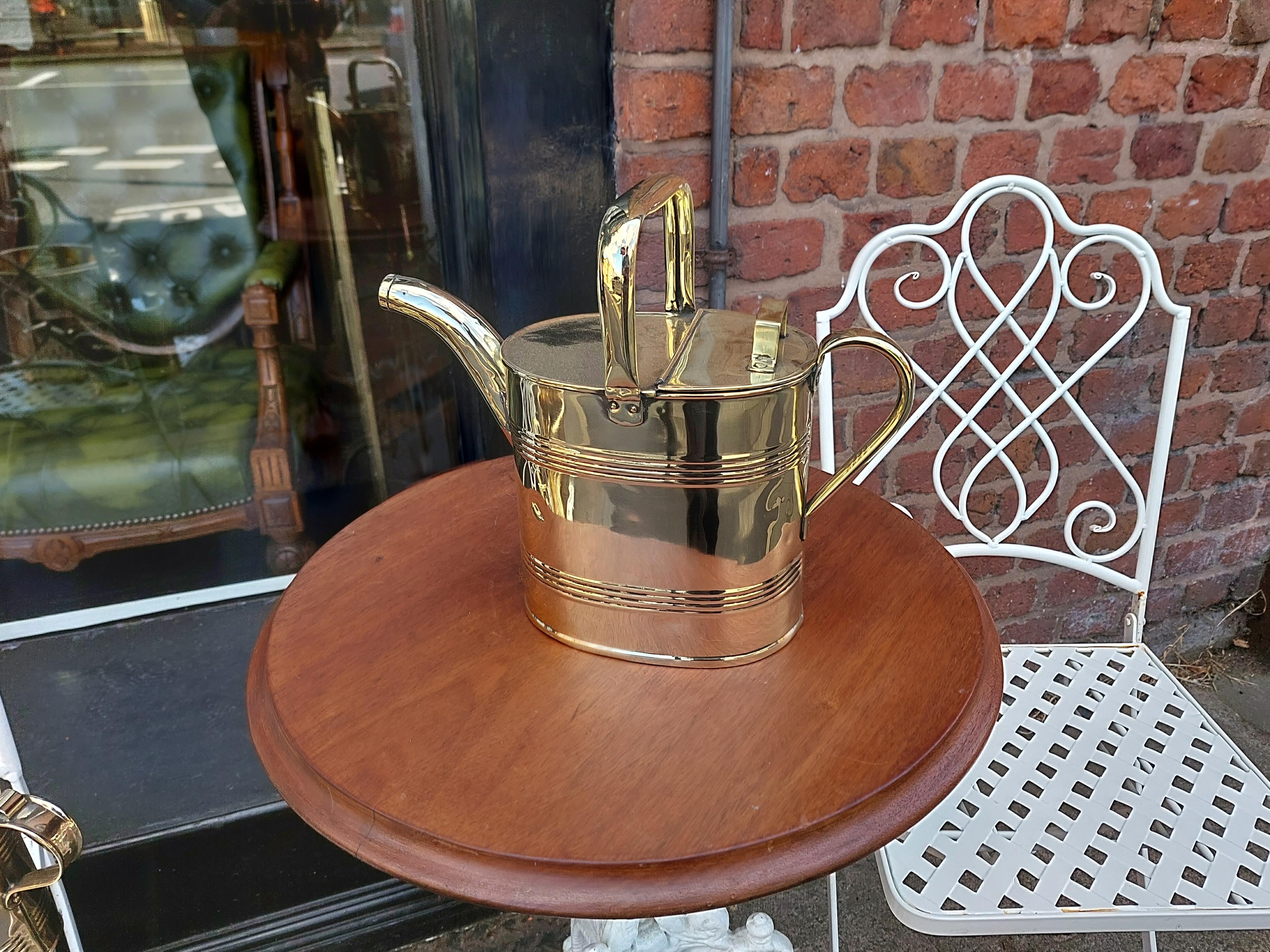 Victorian Brass Watering Can - 13