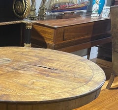 Victorian breakfast table in vine wood wine.