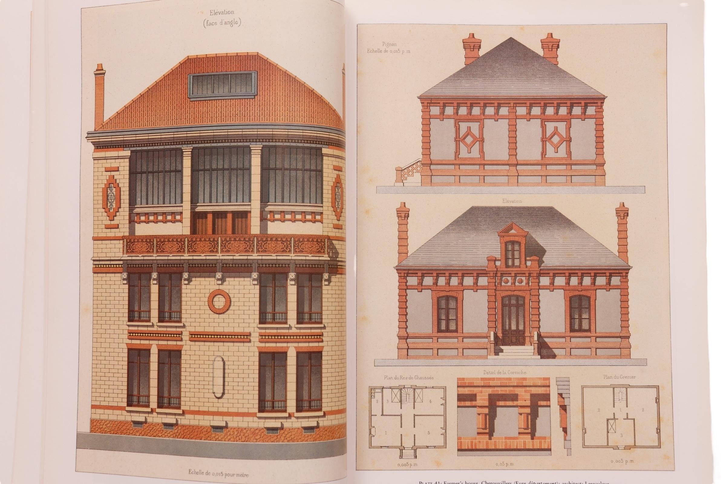 Americano Architettura vittoriana in mattoni e terracotta in vendita