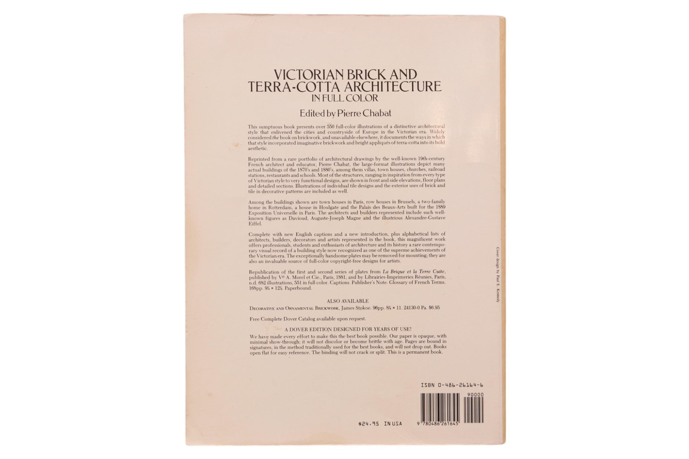 Carta Architettura vittoriana in mattoni e terracotta in vendita