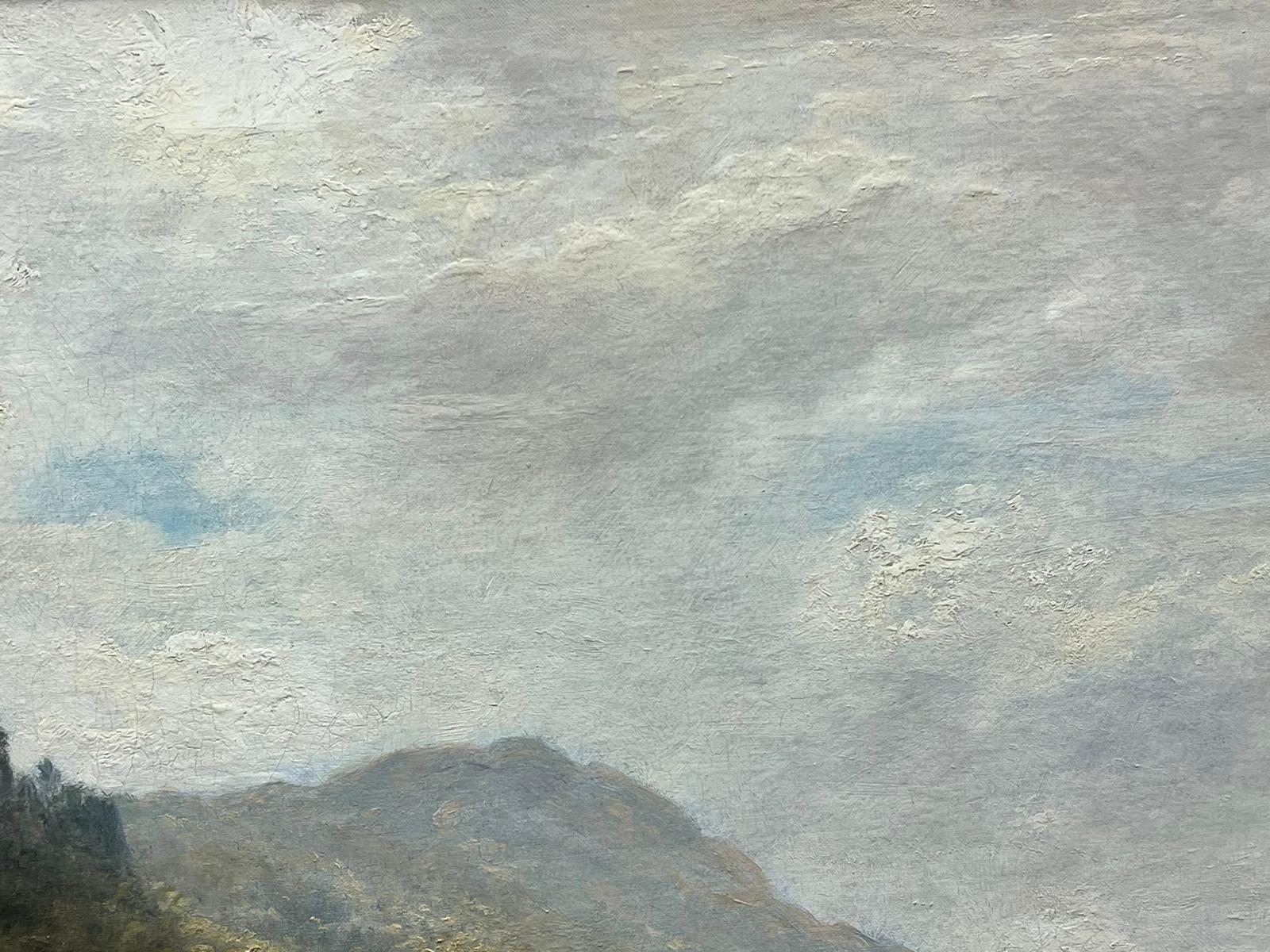 quadro uomo sulla scogliera