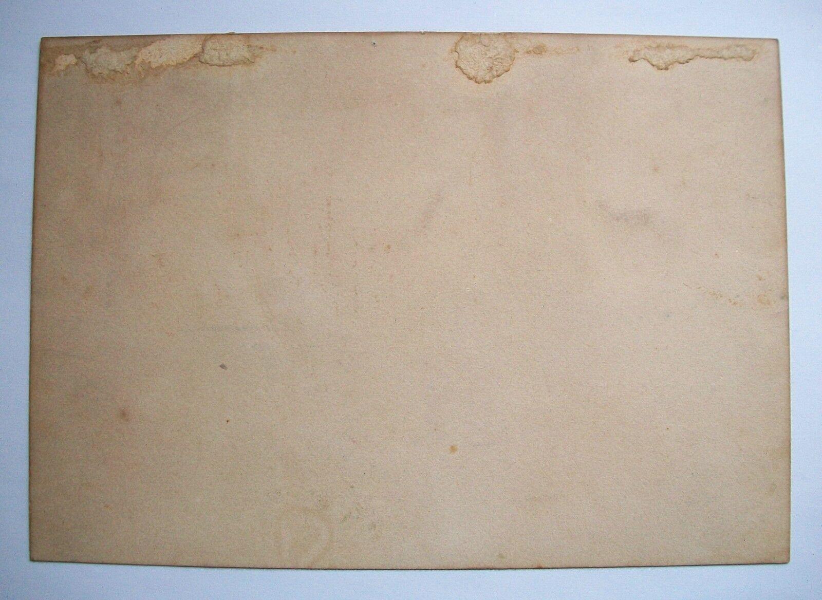 Pittura ad acquerello della Victorian School - incorniciata - non firmata - XIX secolo in vendita 1