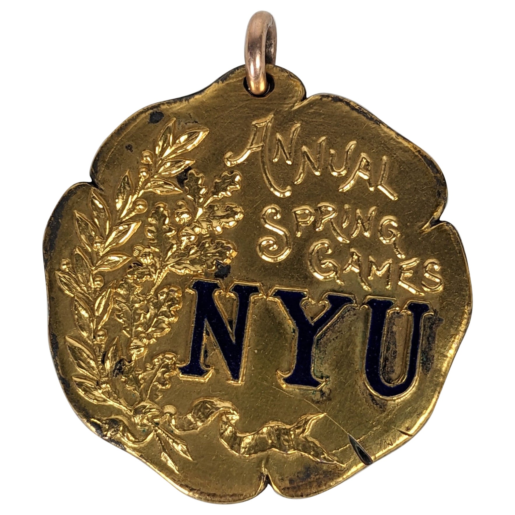 Victorian Broad Jump Medal, NYU