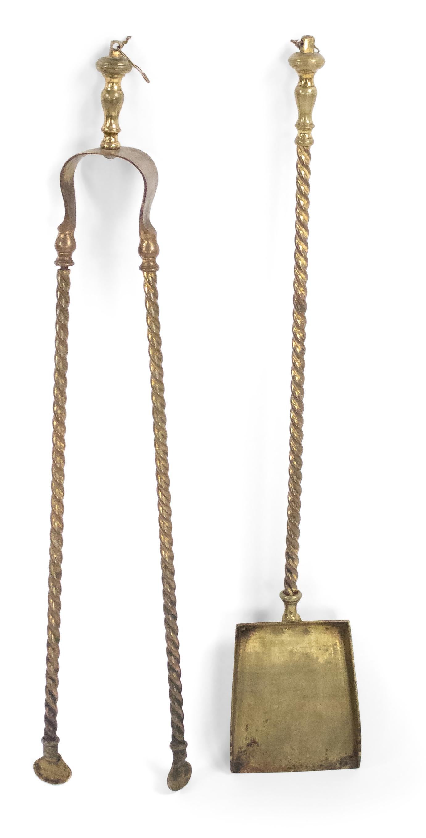 Hand-Crafted Victorian Bronze Fire Tool Stand For Sale